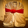 specialty satin chair cover